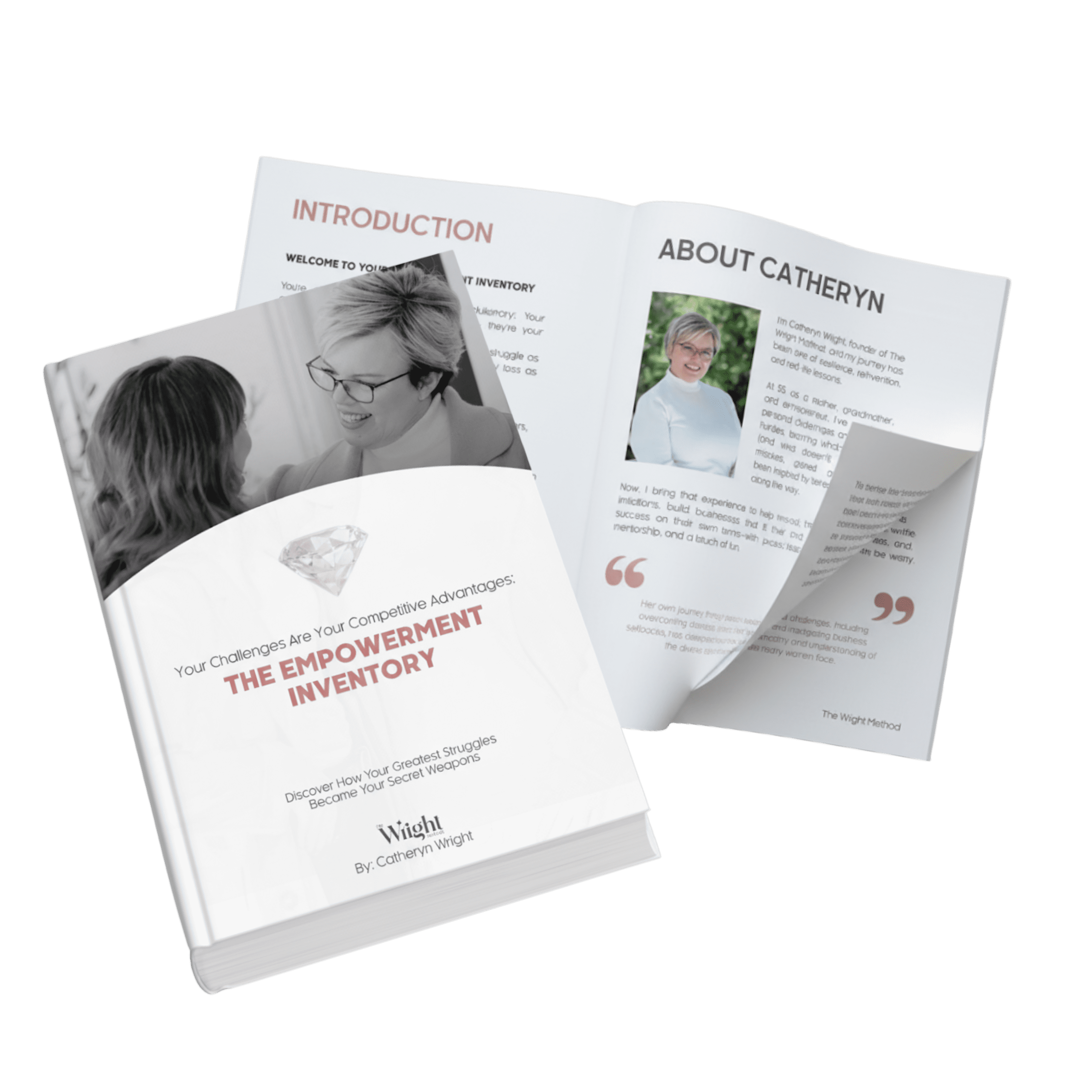 A Book Mock Up image of the Empowerment Inventory Guide.