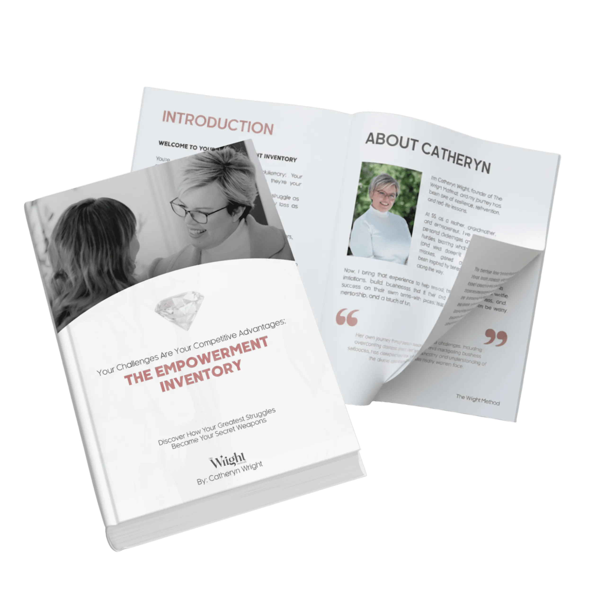 A Book Mock Up image of the Empowerment Inventory Guide.